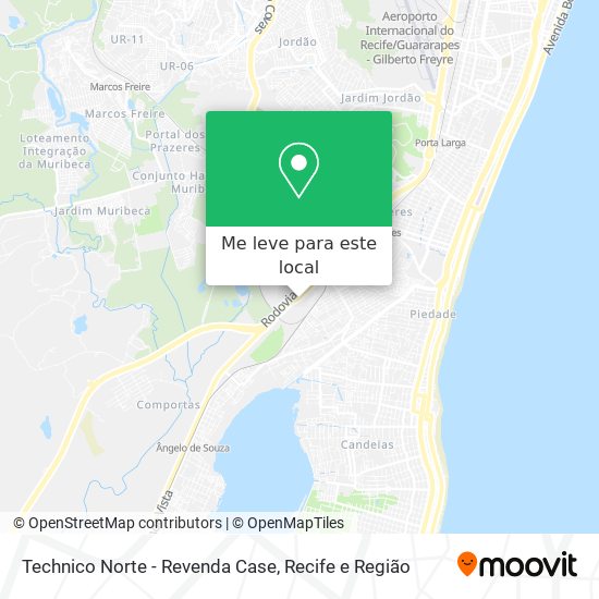 Technico Norte - Revenda Case mapa