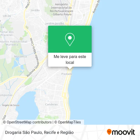 Drogaria São Paulo mapa