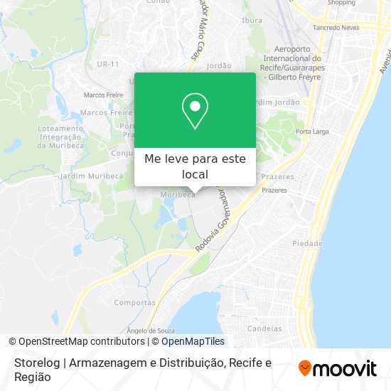 Storelog | Armazenagem e Distribuição mapa
