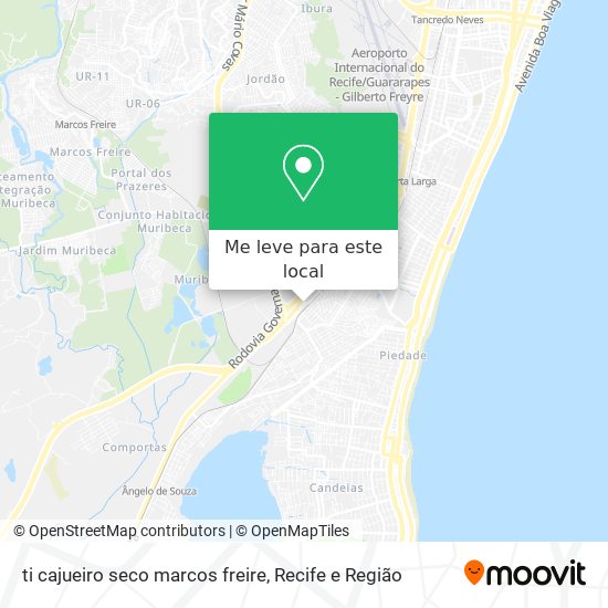 ti cajueiro seco marcos freire mapa