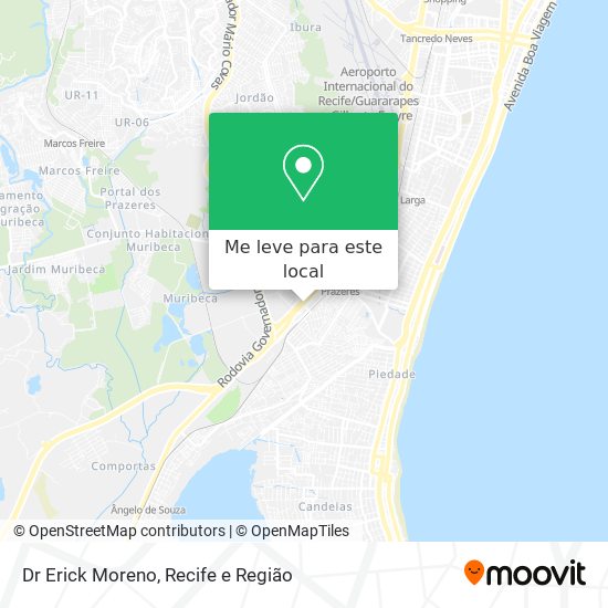 Dr Erick Moreno mapa