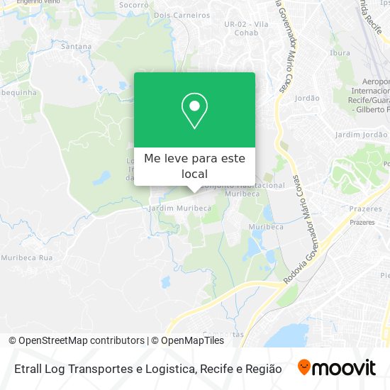 Etrall Log Transportes e Logistica mapa