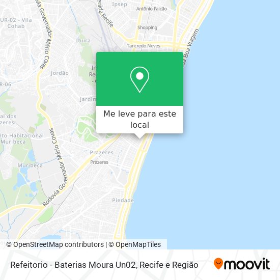 Refeitorio - Baterias Moura Un02 mapa