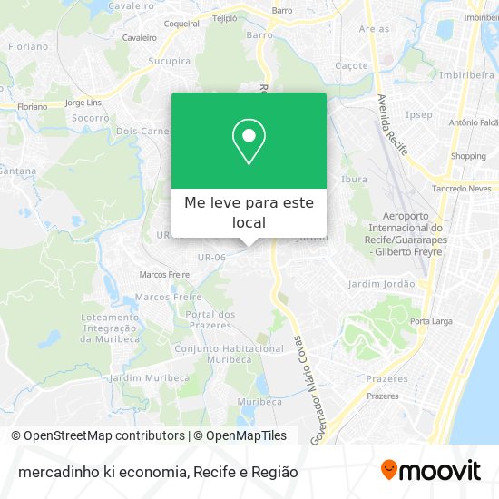 mercadinho ki economia mapa