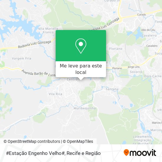 #Estação Engenho Velho# mapa