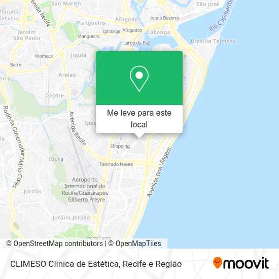 CLIMESO Clinica de Estética mapa