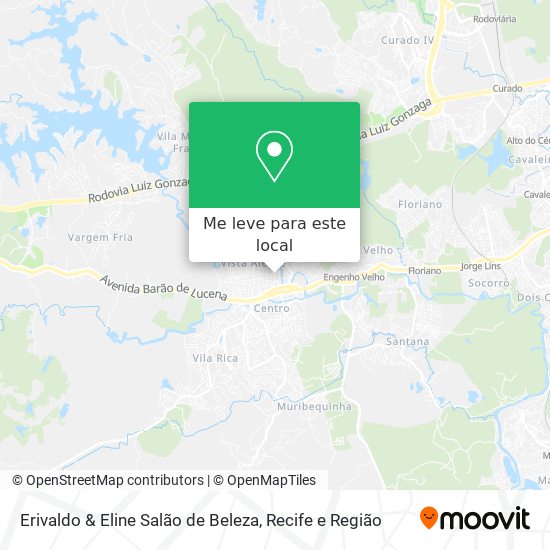 Erivaldo & Eline Salão de Beleza mapa