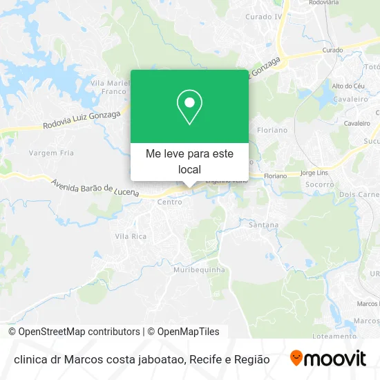 clinica dr Marcos costa jaboatao mapa