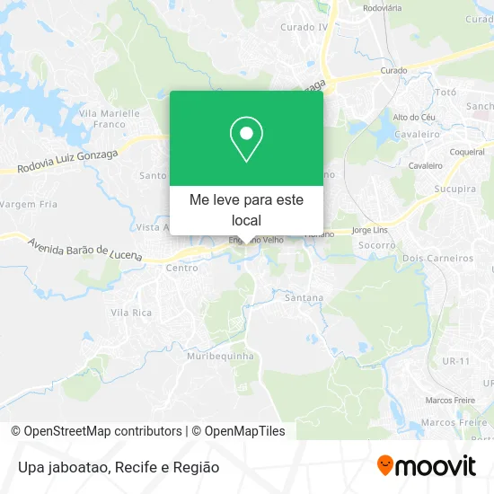 Upa jaboatao mapa