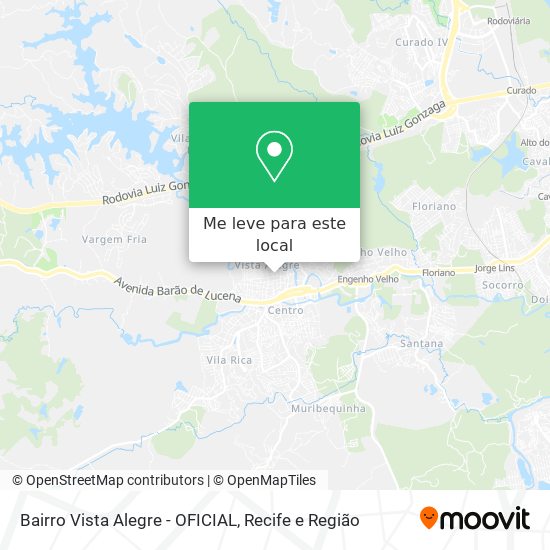 Bairro Vista Alegre - OFICIAL mapa
