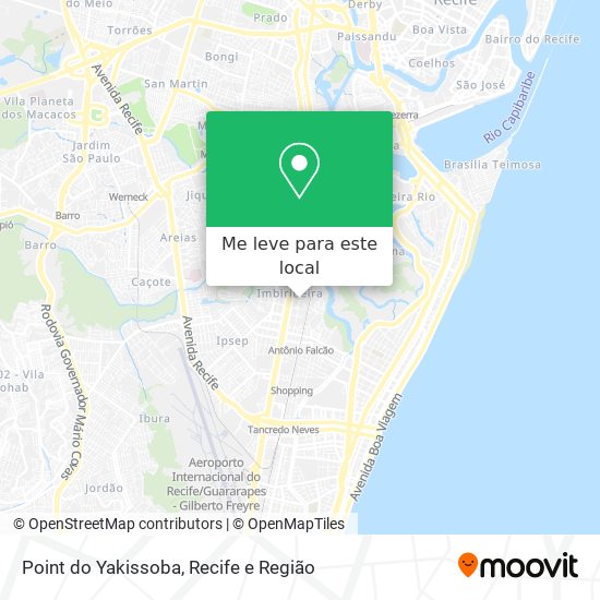 Point do Yakissoba mapa