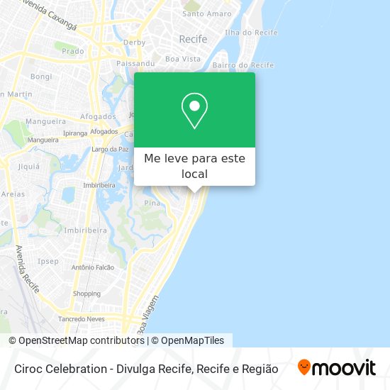 Ciroc Celebration - Divulga Recife mapa