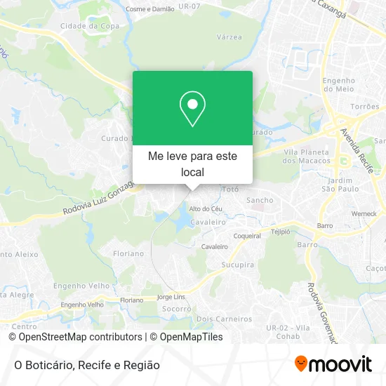 O Boticário mapa