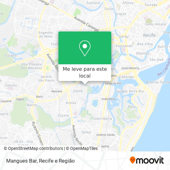 Mangues Bar mapa