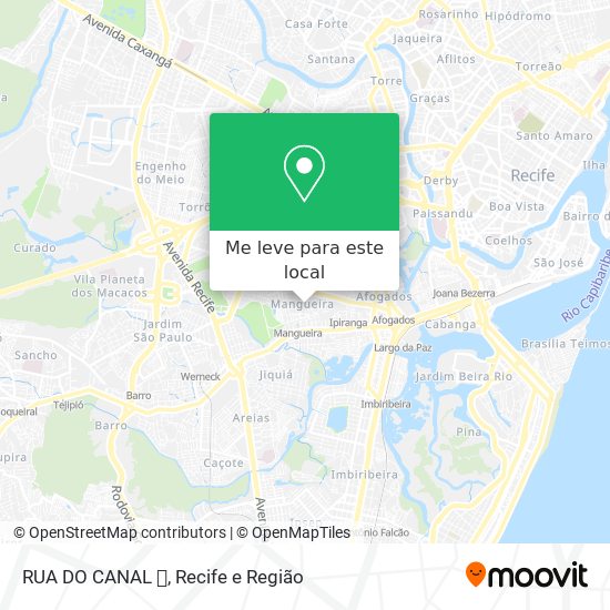 RUA DO CANAL 🌿 mapa