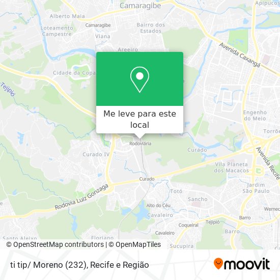 ti tip/ Moreno (232) mapa