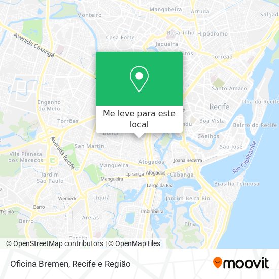 Oficina Bremen mapa