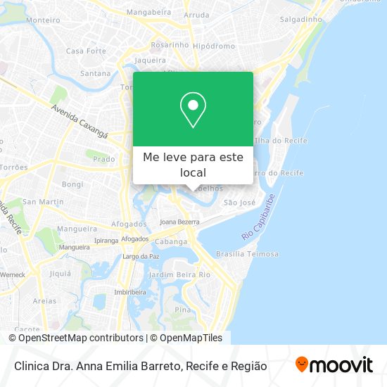 Clinica Dra. Anna Emilia Barreto mapa