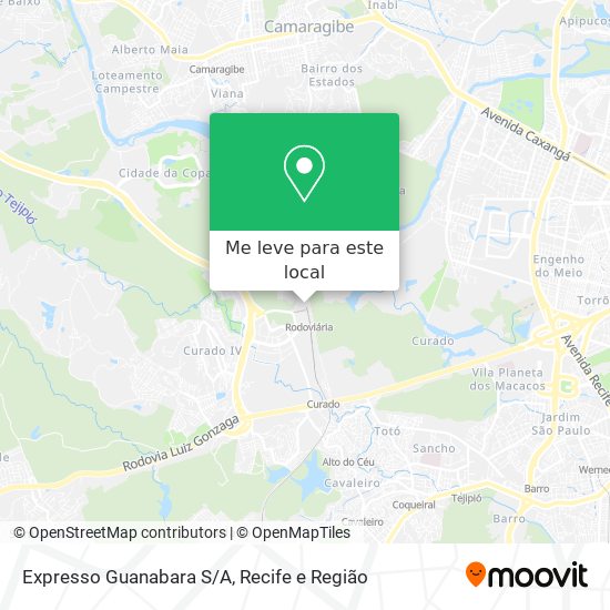 Expresso Guanabara S/A mapa