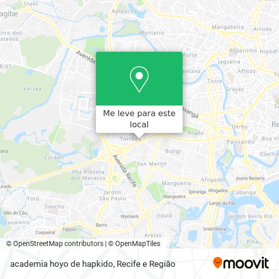 academia hoyo de hapkido mapa