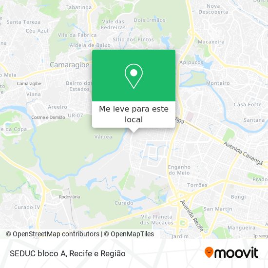 SEDUC bloco A mapa