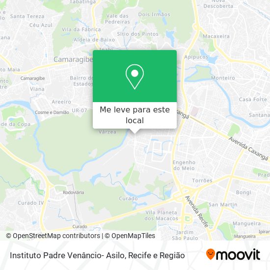 Instituto Padre Venâncio- Asilo mapa