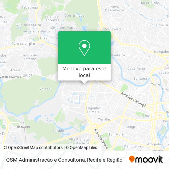QSM Administracão e Consultoria mapa