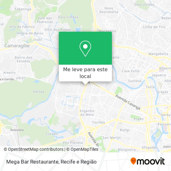 Mega Bar Restaurante mapa
