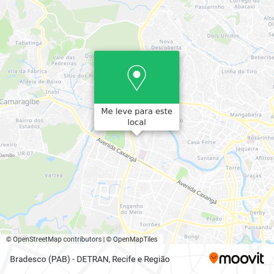 Bradesco (PAB) - DETRAN mapa
