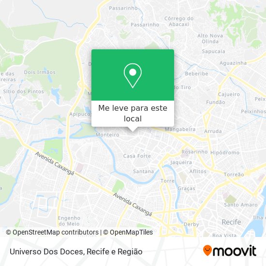 Universo Dos Doces mapa