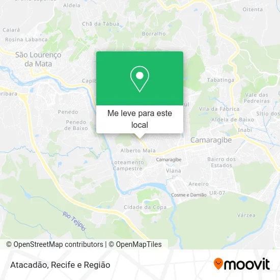 Atacadão mapa
