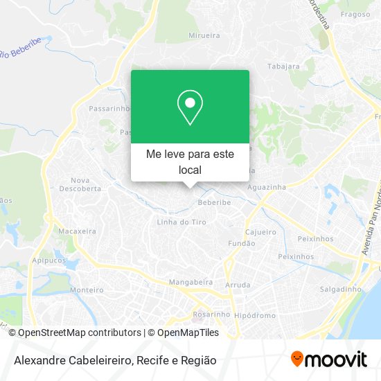 Alexandre Cabeleireiro mapa