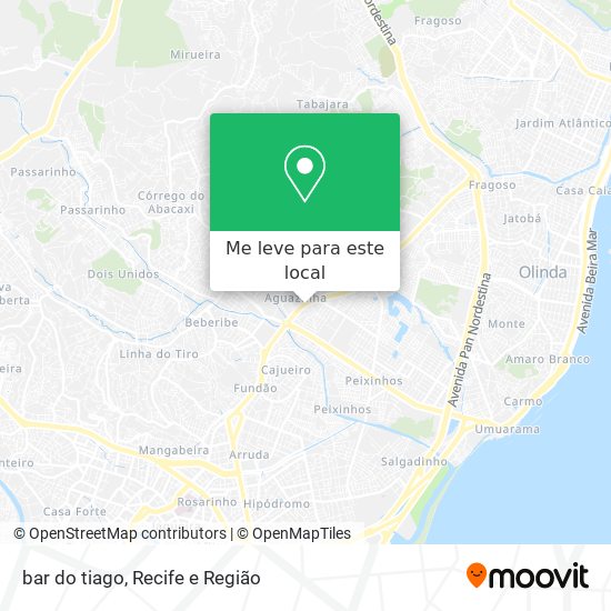 bar do tiago mapa