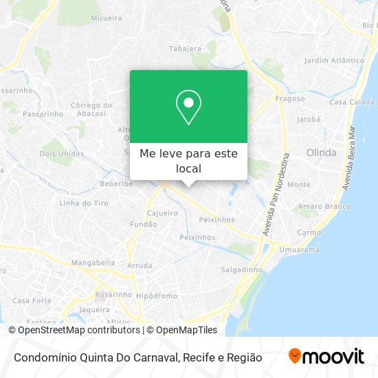 Condomínio Quinta Do Carnaval mapa