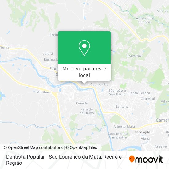 Dentista Popular - São Lourenço da Mata mapa