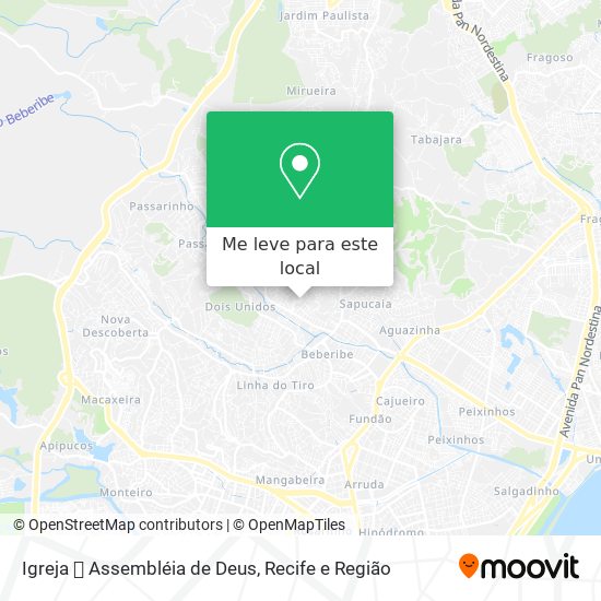Igreja ⛪ Assembléia de Deus mapa