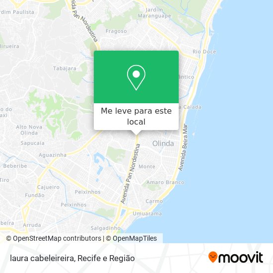 laura cabeleireira mapa