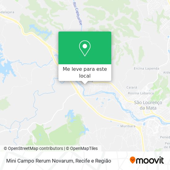 Mini Campo Rerum Novarum mapa