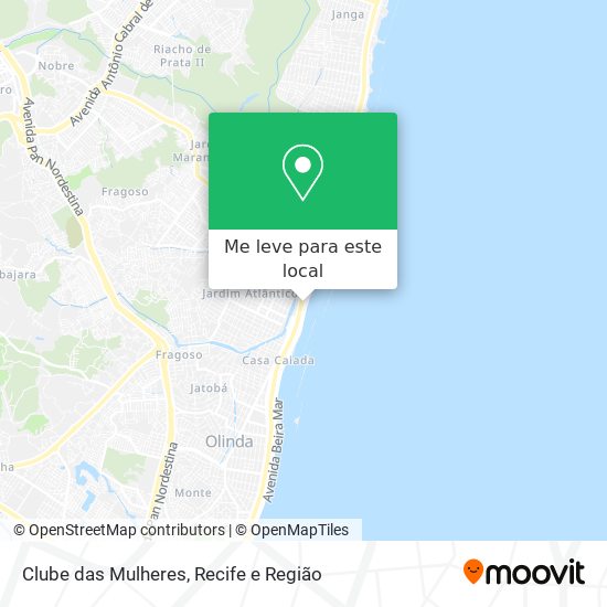 Clube das Mulheres mapa