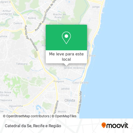 Catedral da Se mapa