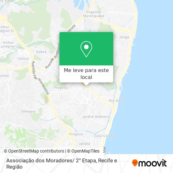 Associação dos Moradores/ 2° Etapa mapa