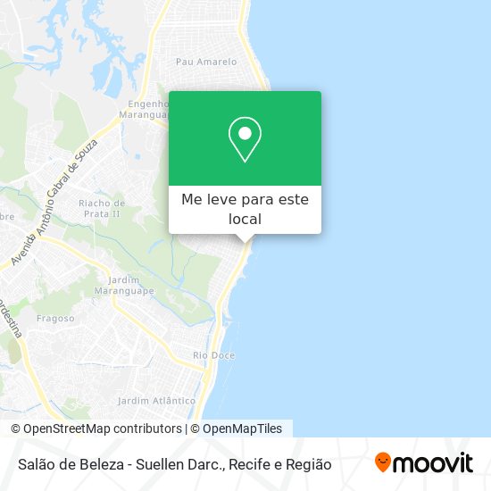 Salão de Beleza - Suellen Darc. mapa