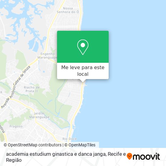 academia estudium ginastica e danca janga mapa