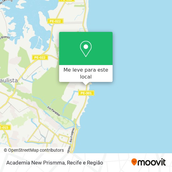 Academia New Prismma mapa