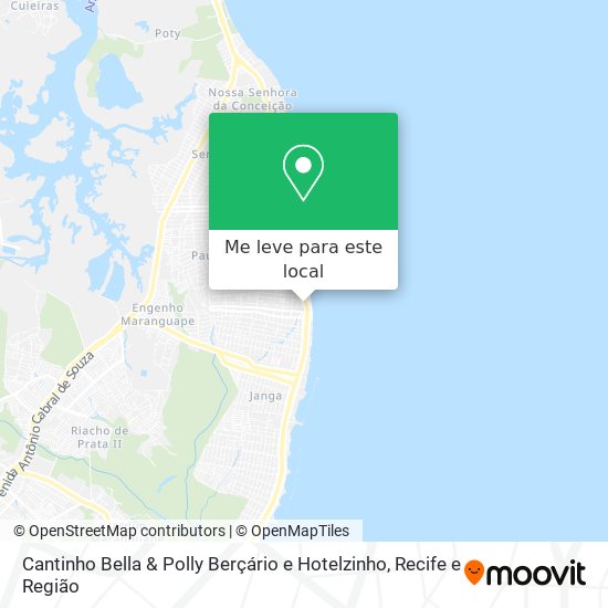 Cantinho Bella & Polly Berçário e Hotelzinho mapa