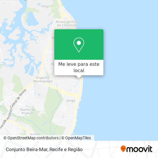 Conjunto Beira-Mar mapa