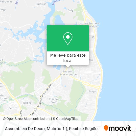 Assembleia De Deus ( Mutirão 1 ) mapa