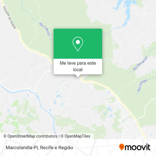 Marcolandia-Pi mapa