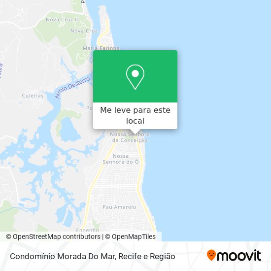 Condomínio Morada Do Mar mapa