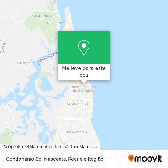Condomínio Sol Nascente mapa